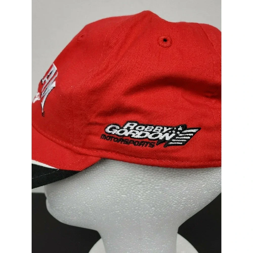 Robby‎ Gordon Jim Beam Racing Red/Black Baseball Hat